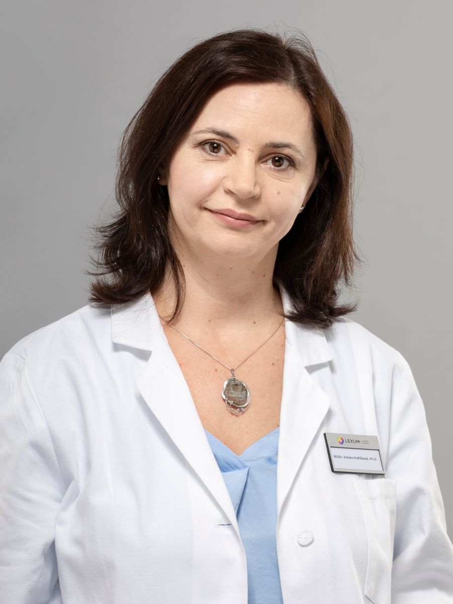 MUDr. Enkela Hrdličková, Ph.D.